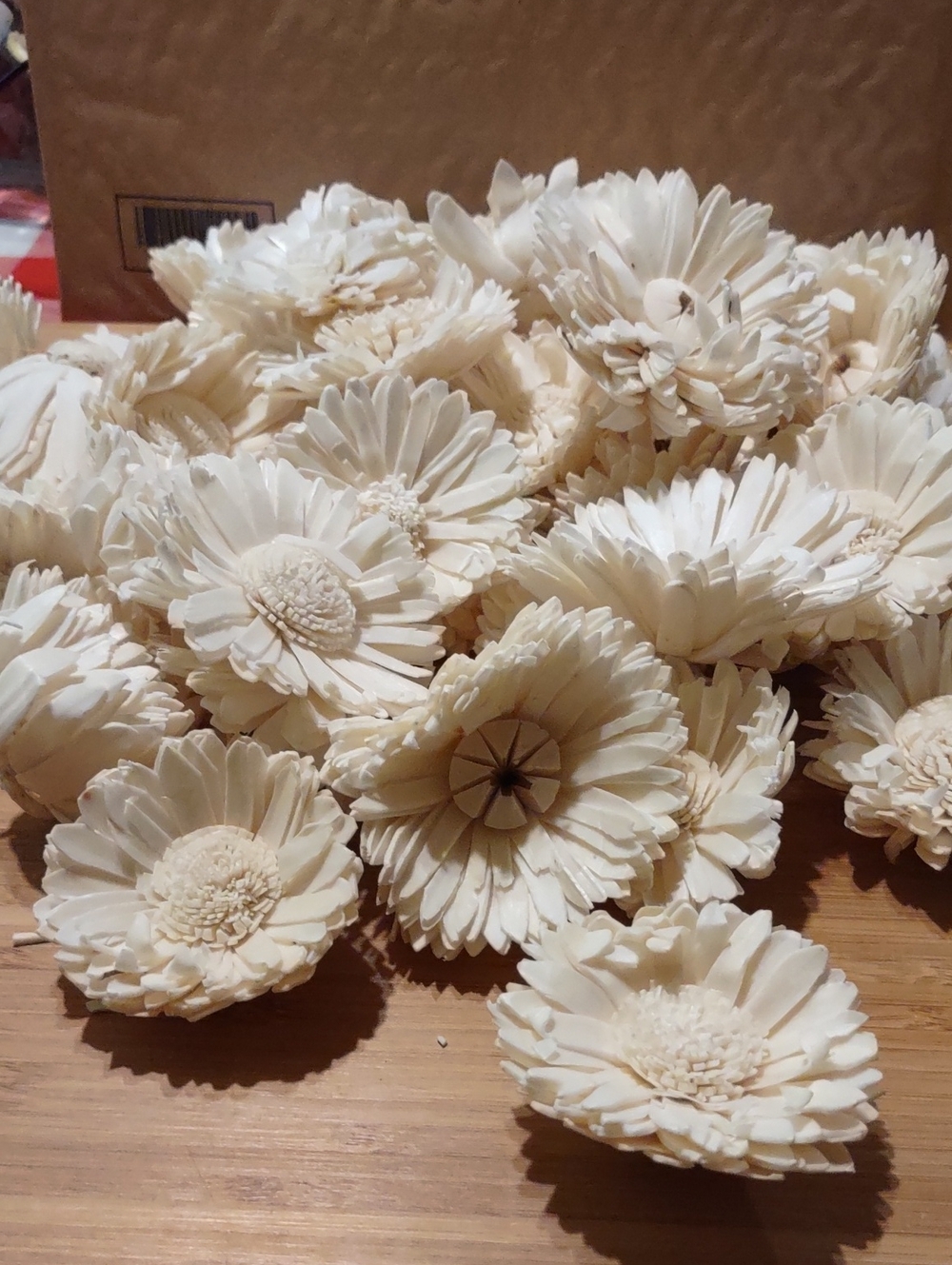 Cream Sola Wood Flowers 42 Flowers